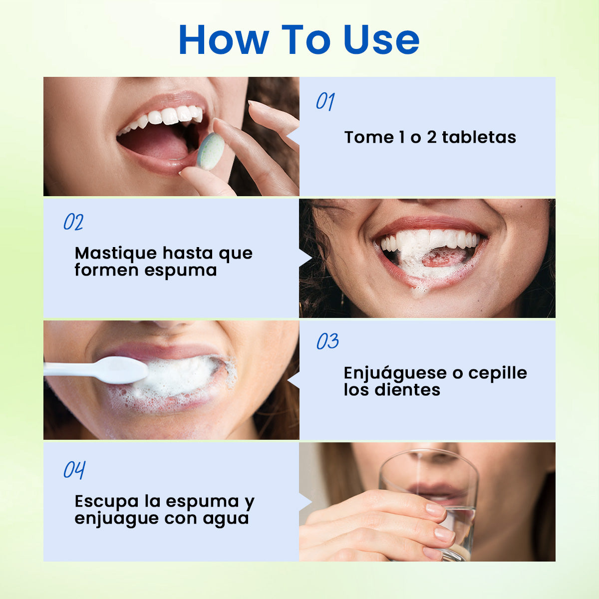 Freshmile Portable Toothpaste Chewable Tablets