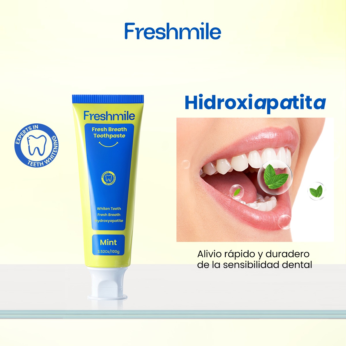 Freshmile Hydroxyapatite Whitening Toothpaste