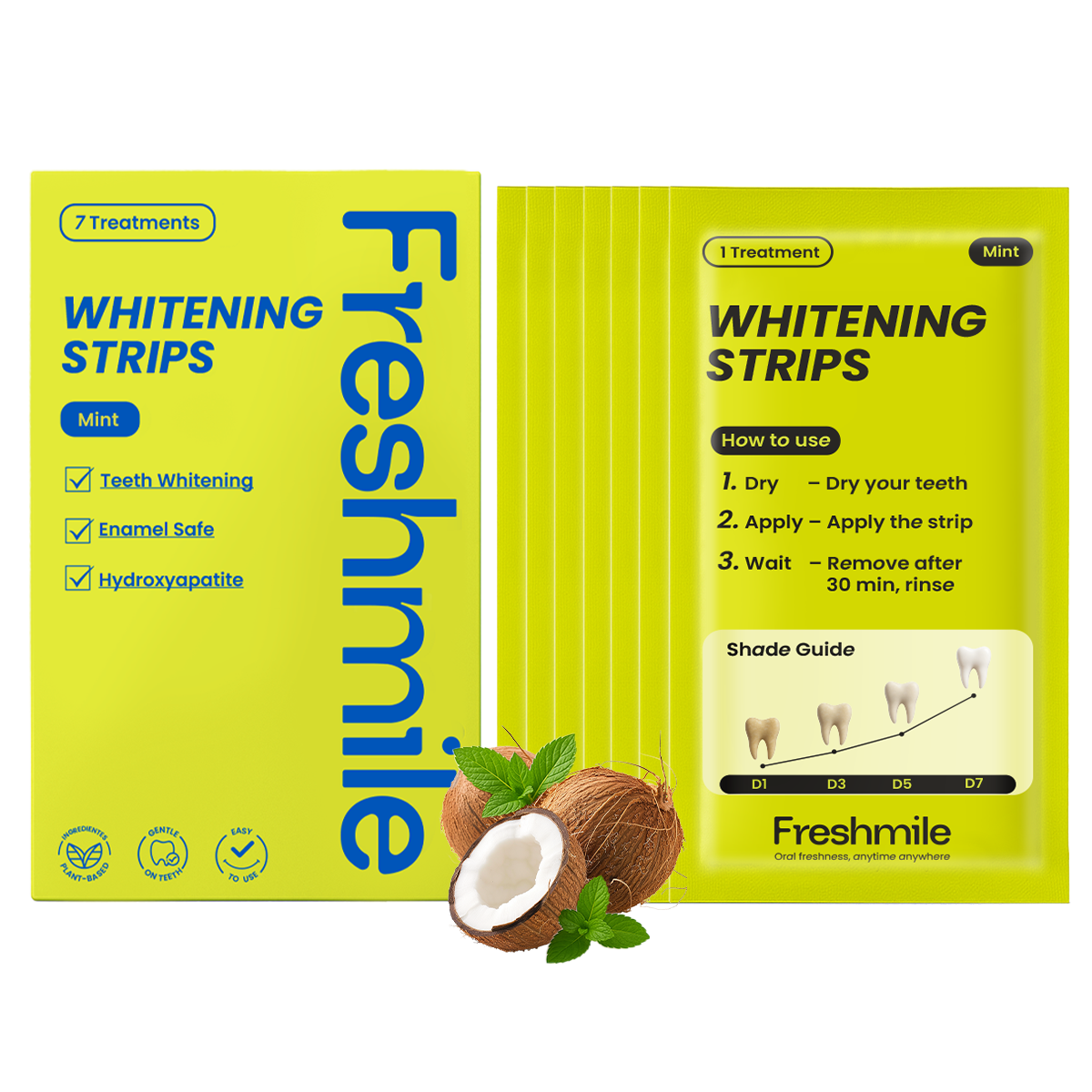Freshmile Teeth Whitening Strips (7 Pairs)