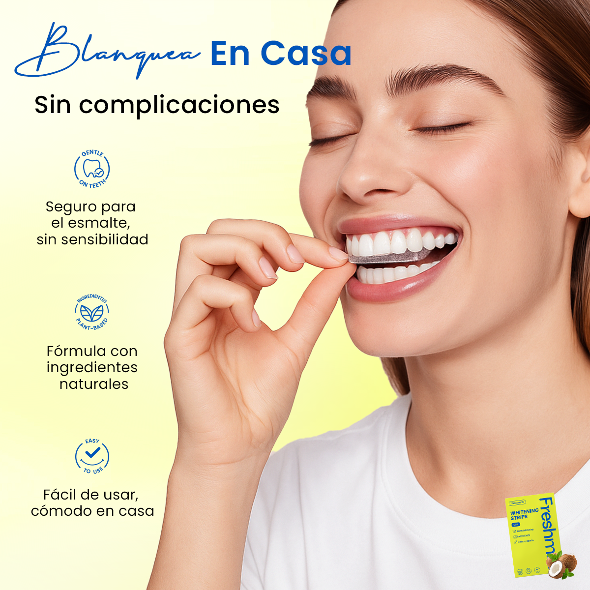 Freshmile Teeth Whitening Strips (7 Pairs)