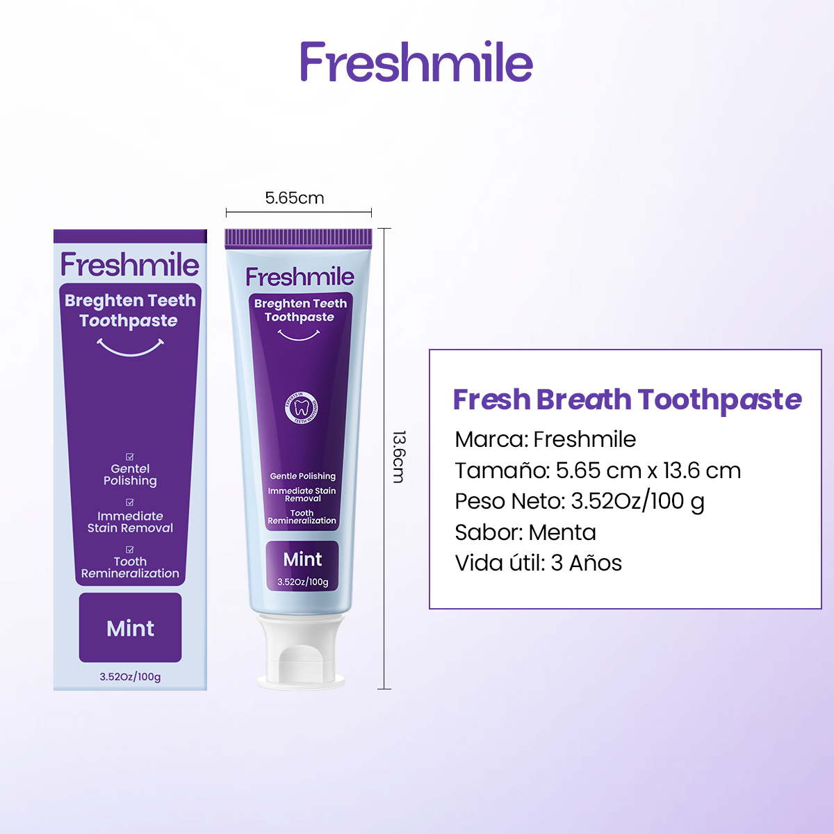 Freshmile Whitening Toothpaste